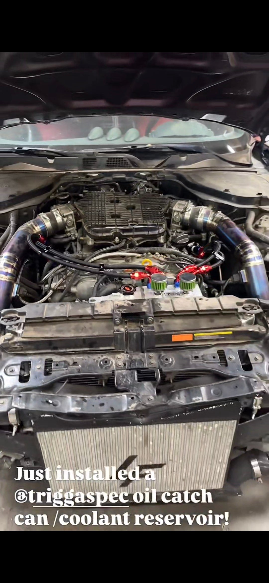 TriggaSpec Baffled Catch Can & Coolant Reservoir - (Z & G) (BLACK FRIDAY SALE 2025)