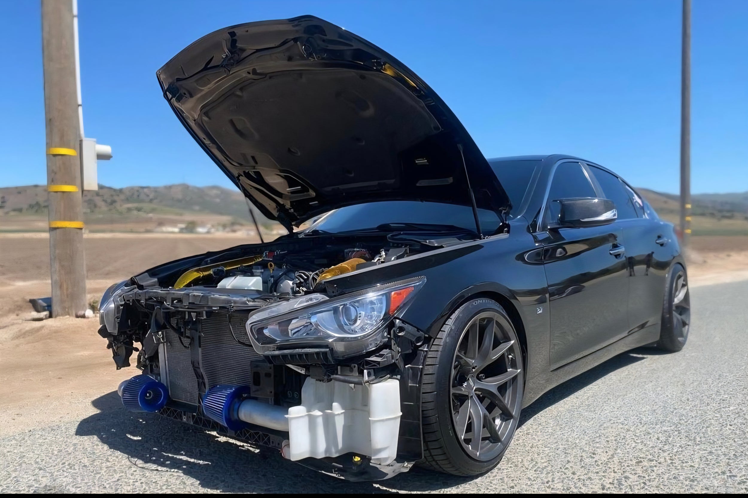 VQ37VHR Ported Manifold + 3in Long Tube Intakes (Q & M37 CHASSIS)