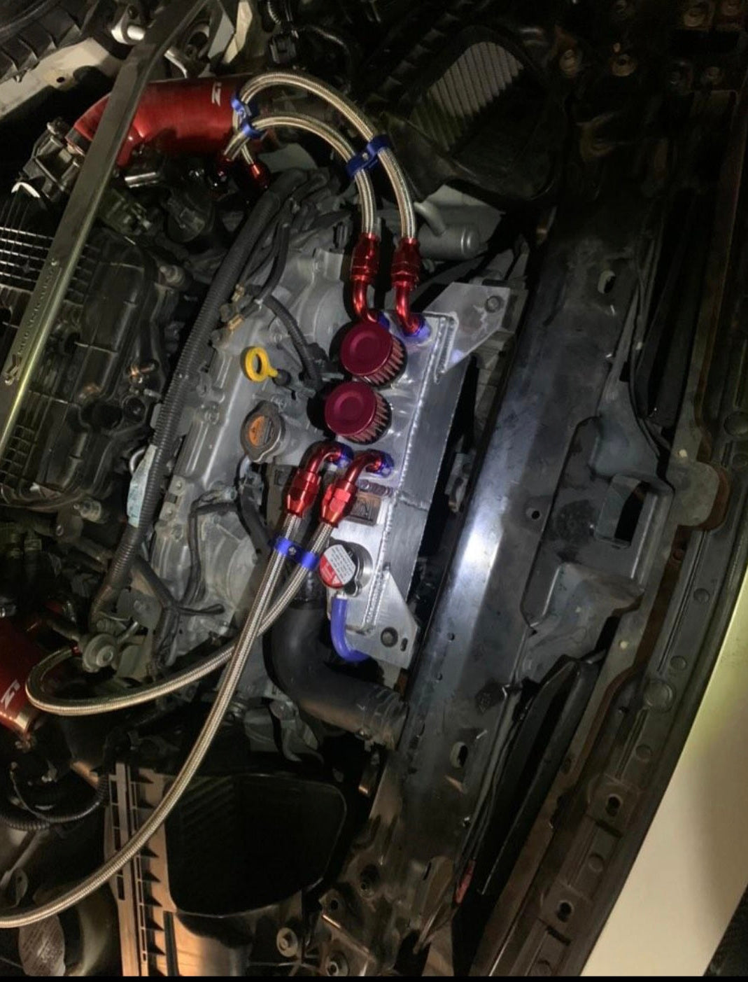 Baffled Catch Can & Coolant Reservoir | Q50 / Q70 / M37 | VQ37VHR