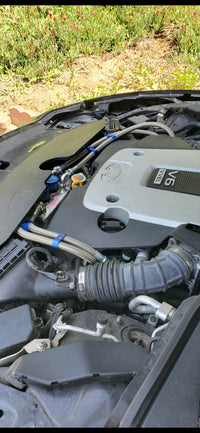 TriggaSpec Baffled Catch Can & Coolant Reservoir (Q)- VQ37VHR (BLACK FRIDAY SALE 2025)