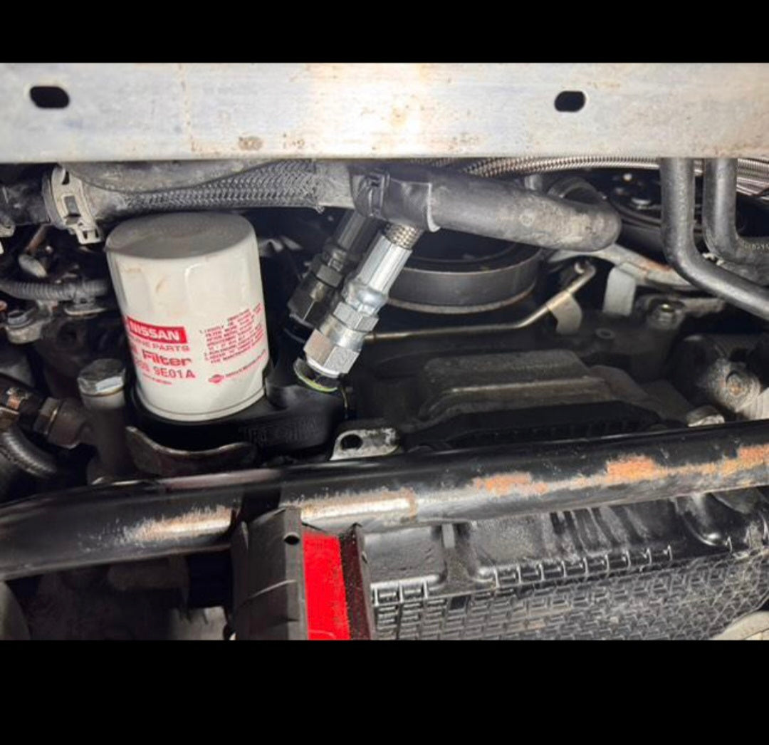 Compact Engine Oil Cooler Kit — Q50 / Q60 / 400Z / Red Sport | VR30 | AWD/RWD