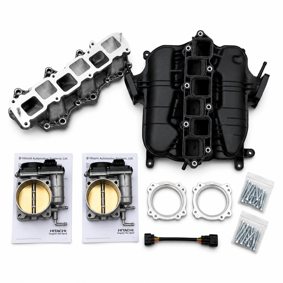 TriggaSpec Power Pack | Ported Manifold & 76mm Throttle Body Kit | 370Z / G37 | VQ37VHR