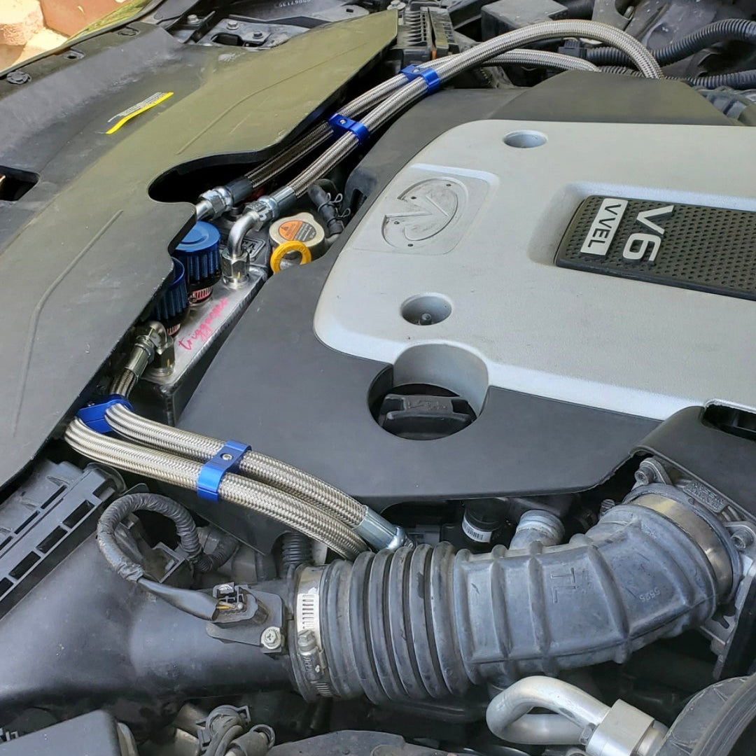 TriggaSpec Power Pack ICE BOX Plus | Ported Manifold, ICE BOX & Catch Can | VQ37VHR / VQ35HR