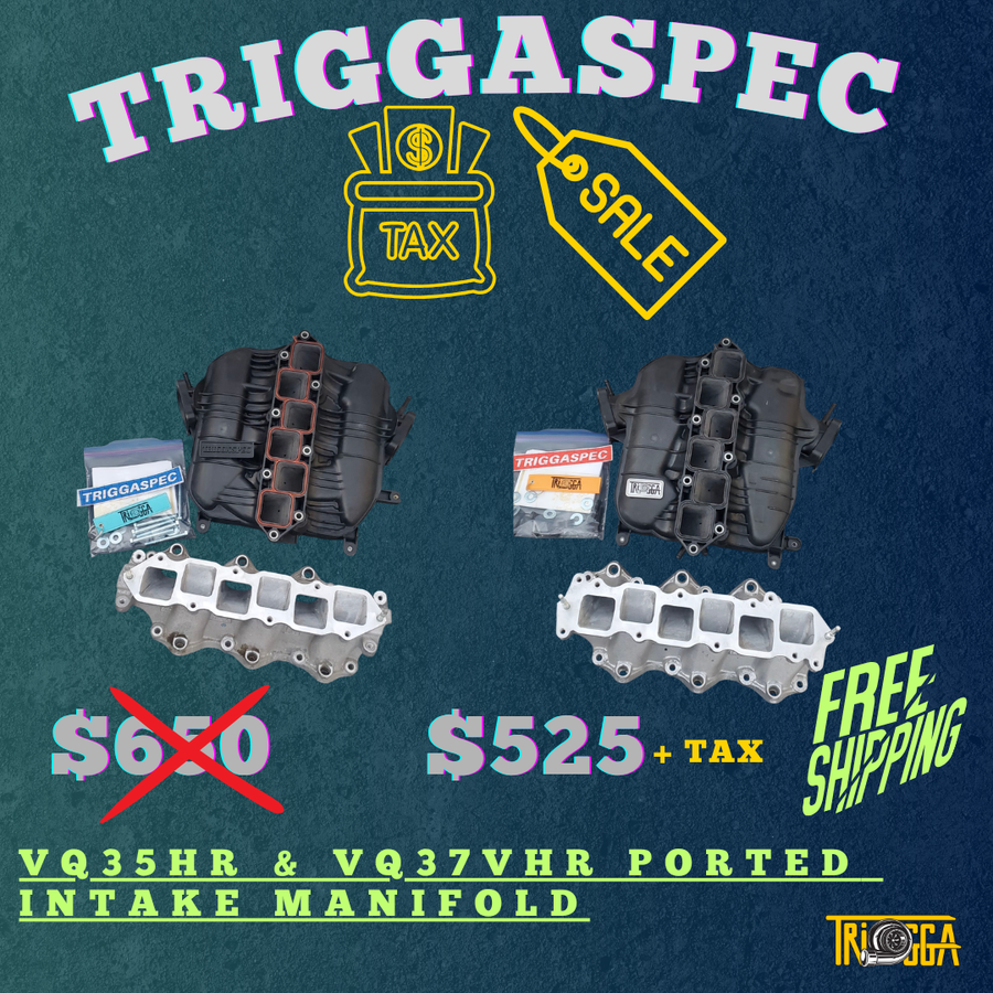 TriggaSpec VQ35HR Ported Intake Manifold (350z ,G35) (TAX SALE)