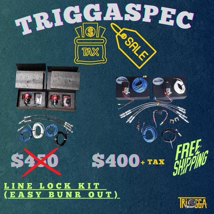 TriggaSpec LINE LOCK kit (400Z,370z,350z,G37,G35) (TAX SALE)