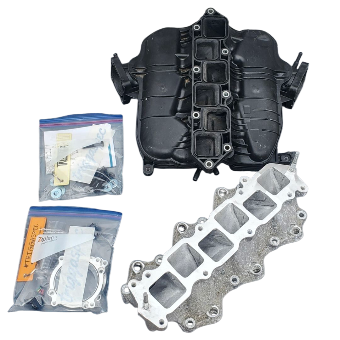 TriggaSpec Power Pack | Ported Manifold & 76mm Throttle Body Kit | 370Z / G37 | VQ37VHR