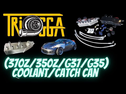 TriggaSpec Baffled Catch Can & Coolant Reservoir - (Z & G) (BLACK FRIDAY SALE 2025)