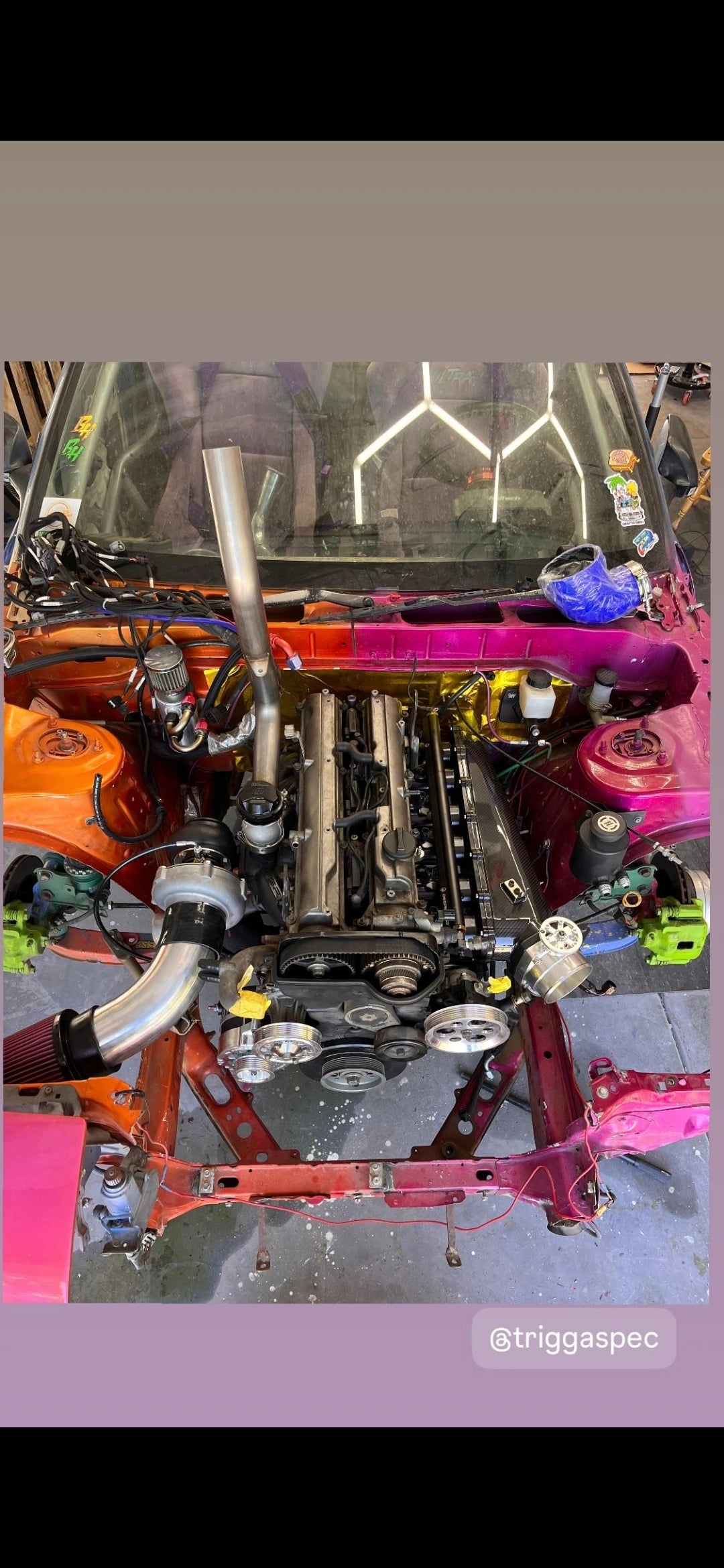 TriggaSpec 2JZ-GTE | 2JZ-GE Billet (Carbon Fiber Intake Manifold + 102mm Throttle body) (BLACK FRIDAY SALE 2025)