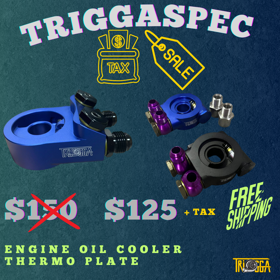 TRIGGASPEC Thermostatic Oil Sandwich plate (TAX SALE)