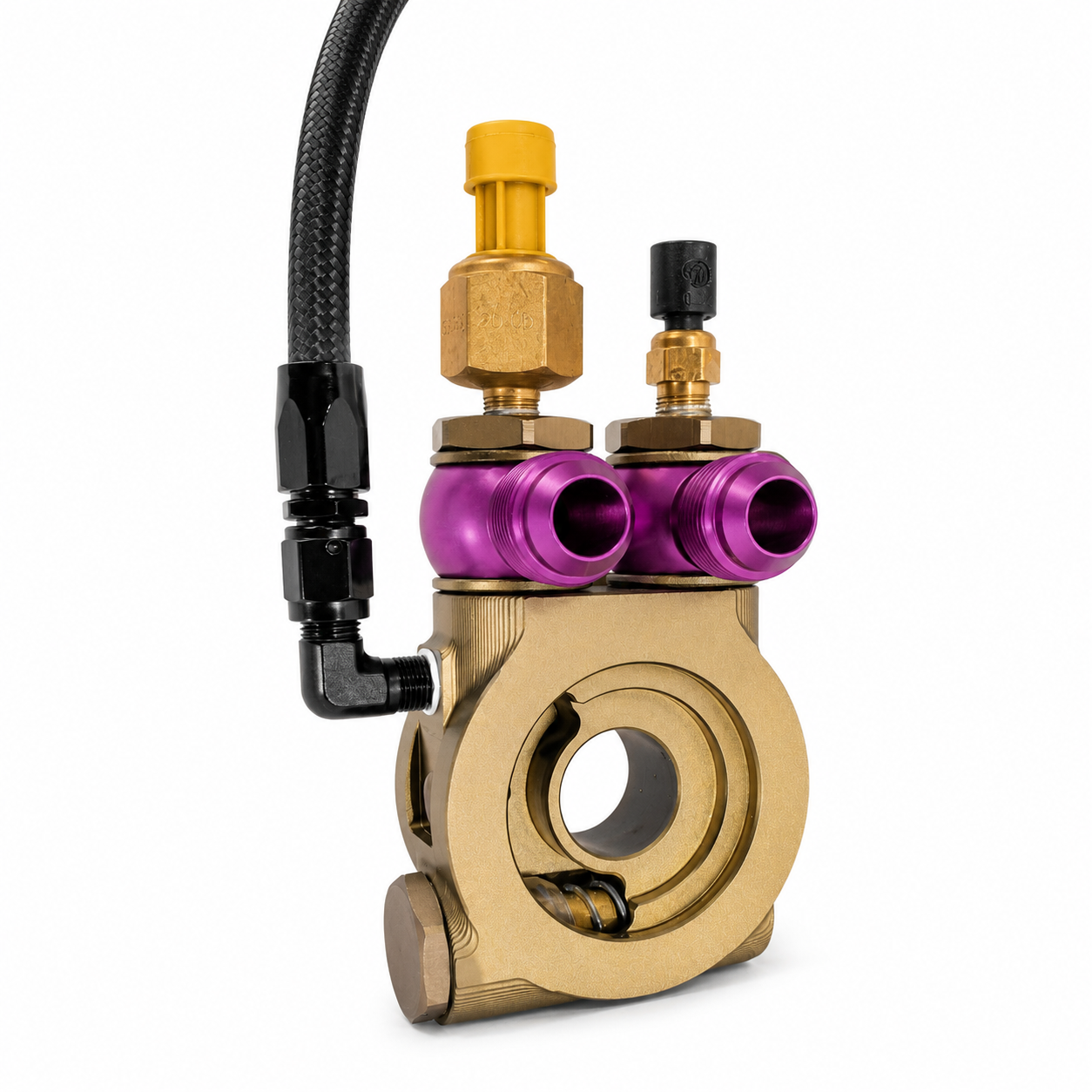 Thermostatic Oil Sandwich Plate & AN Line Kit
