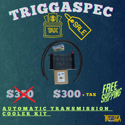 TriggaSpec Automatic Transmission Cooler Kit - VQ35HR | VQ37VHR | VQ35DE |VR30DTT | (TAX SALE)